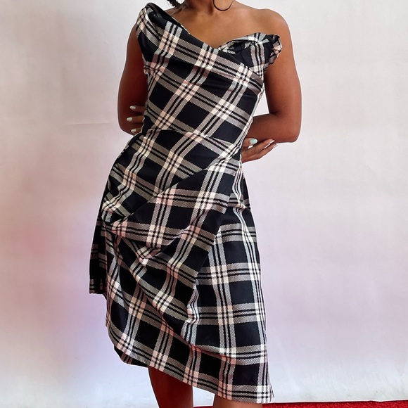 Vivienne Westwood VINTAGE BRAND NEWSS10 GOLD LABEL “DAME” CORSET DRESS UK 10US 6 - Picture 3 of 17